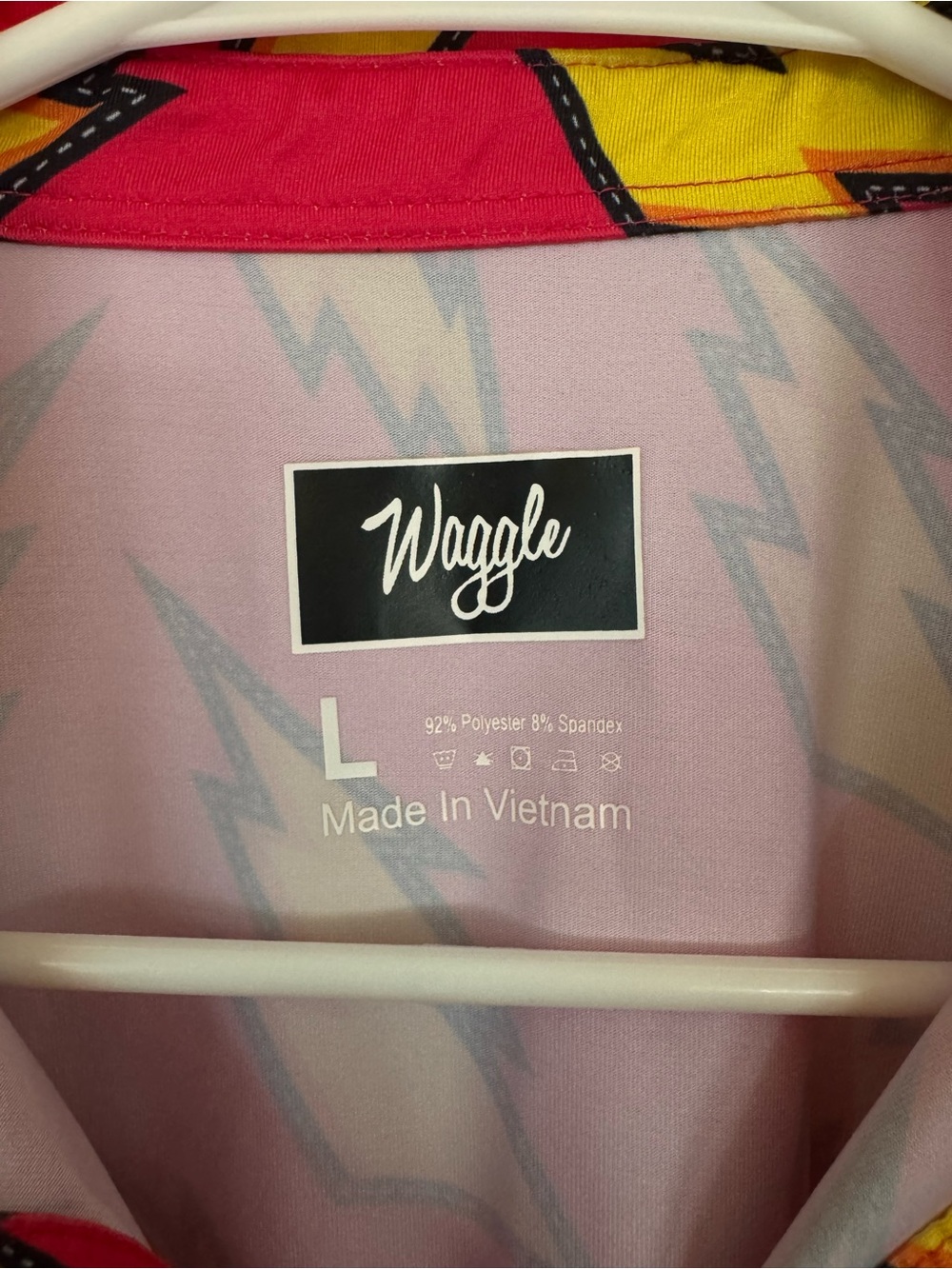 Men’s Waggle Golf Polo - Picture 3 of 4